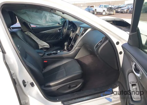 2014 Infiniti Q50 Premium z USA, uszkodzony, nr VIN JN1BV7AR4EM692458